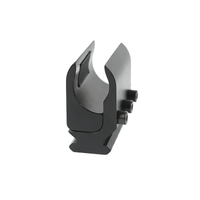 17mm-27mm LWXC T1032 alliage d'aluminium 8X télescope à fort grossissement et accessoire de portée de montage de torche pour support de montage de chasse