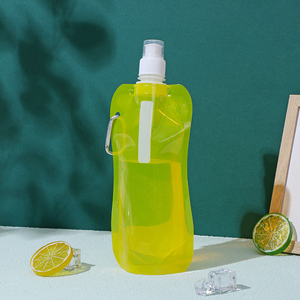 Gourde de sport pliable 480 ml, durable, pour l'extérieur, sac à eau souple - Product Image 4