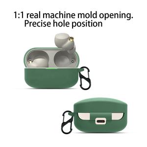 Carcasa de silicona suave lavable para <span class=keywords><strong>Sony</strong></span> <span class=keywords><strong>WF</strong></span>-<span class=keywords><strong>1000XM4</strong></span>, impermeable, a prueba de polvo, con gancho, <span class=keywords><strong>WF</strong></span>-<span class=keywords><strong>1000XM4</strong></span> - Product Image 6