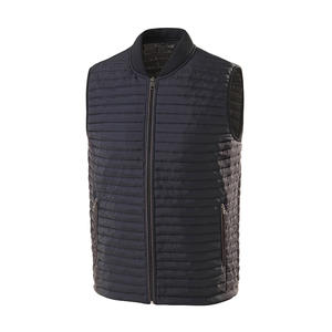 [MARK] OEM/ODM Marca coreana MARK 2017 Logotipo personalizado Raya Chaleco ligero 20D Nylon Shell Relleno Poliéster 100% Sin forro - Product Image 2