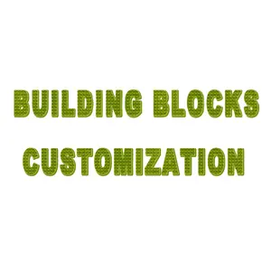 Customization Building Blocks Compatible Legoing DIY Toy Accessories Blocks Sets