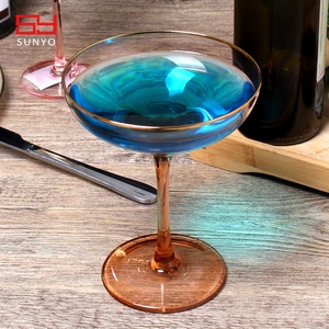 Verre makita en cristal soufflé à la main, décoration personnalisable, réutilisable, de couleur ambre, cristal, 1 pièce - Product Image 6