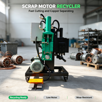 Machine de recyclage de cuivre de rebut pour rotors et stators de moteurs, machine de déchiquetage de moteurs de voitures usagés, machine de recyclage de stators de moteurs électriques