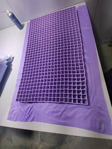 Surmatelas en TPE à grille personnalisé OEM, épaisseur 5 cm, rafraîchissant, fourni directement par l'usine en gros - Product Image 2