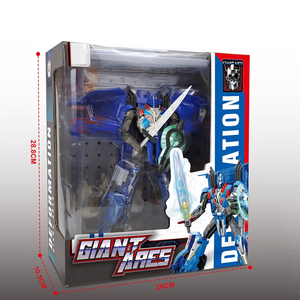 Aleación deformación figura de acción juguete robot modelo coche ambulancia avión vehículo ornamento coche de juguete Prime - Product Image 6