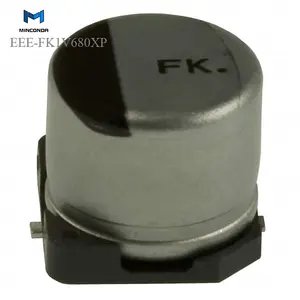 (एल्यूमिनियम इलेक्ट्रोलाइटिक कैपेसिटर 68uF 20% रेडियल, कैन) EEE-FK1V680XP