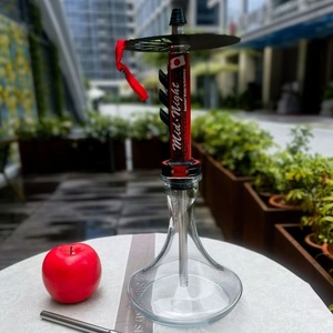 Ensemble de narguilé de luxe avec tête de bol pour shisha, en alliage d'aluminium, original, russe El Bomber, élégant, en métal, sortie d'usine - Product Image 1