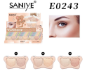 Palette de fards à paupières illuminants Saniye E0243, haute pigmentation, effet scintillant, minéral, teint clair, palette multicolores - Product Image 3