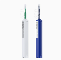 Stylo Nettoyant Fibre Optique à Succès Commercial FTTH, Nettoyage en un Clic, Compatible FC SC LC ST 1.25/2.5mm, 800 Nettoyages, Durée de Vie 1 An