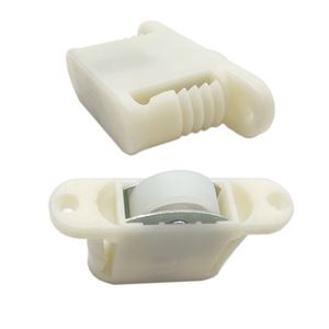 Norton <b>Gravity</b> Self Locking Pulley 44mm White Plastic Caster For Furniture <b>Chair</b> Directional Moving Home Use - Product Image 3