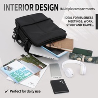 Mochila de Viaje para Portátil de Gran Capacidad, Impermeable, de Poliéster, con Puerto USB, 20-39L, Diseño Geométrico, con Cierre, para Universidad, Negocios, Camping