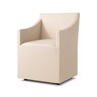Chaise de salle à manger élégante avec structure en bois massif, chaise d'appoint confortable pour café, mobilier de maison, design classique, ensemble de salle à manger
