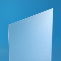 Plaque diffuseur micro-prismatique transparente, feuille prismatique à motif UGR PS, éclairage, feuille prismatique PS