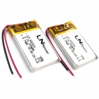 Batería LN de Celda Líquida Pequeña de 3.7V 200mAh 4x20x30mm 800 Ciclos Modelo 402030 para Electrónica de Consumo y Electrodomésticos