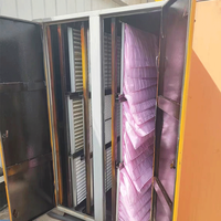 Filter Pembersih Udara Kelas F7 Baru - Ramah Lingkungan, Serat Buatan, Rangka Aluminium, Tekanan Rendah