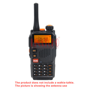 UHF court pour antenne femelle SMA pour talkie-walkie Radio bidirectionnelle avec conception tronquée douce polarisation verticale 400-480MHz - Product Image 5