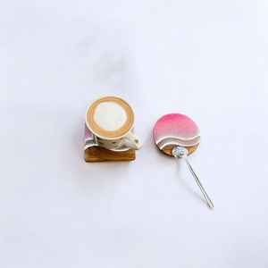 Juego de Posavasos de Madera y Resina Natural Hechos a Mano, Duraderos, Protegen los Muebles del Calor y el Agua Mientras Añaden un Encanto Rústico Elegante - Product Image 2