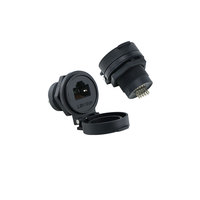 Connecteurs RJ45 8P8C Lshitech, prix d'usine, connecteurs Ethernet Cat5 Cat6, connecteurs étanches IP65 pour la communication de données