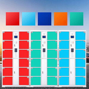 Thiết kế hiện đại thông minh Locker Tủ keylock thông minh Locker bưu kiện giao hàng hệ thống căn hộ đám mây quản lý hậu cần Express - Product Image 2