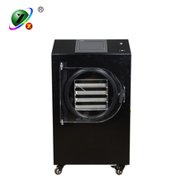 HFD-4 0.35 Vierkante Meter Mini-Formaat Thuisgebruik Fruit En Voedsel Lyofilisator Vacuüm Vriesdroger Met Gratis Vacuümpomp