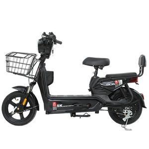 Bicicleta Eléctrica con Marco de Acero, Neumático de 14 Pulgadas, Motor Trasero sin Escobillas de 48V, Asistencia al Pedaleo, Batería de Plomo-Ácido de 15AH/13AH, Sensor, Doble Suspensión, para Adultos - Product Image 5