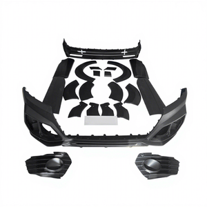 Adecuado para el kit de carrocerí<span class=keywords><strong>a</strong></span> de fibra de vidrio <span class=keywords><strong>ABT</strong></span> mejorado <span class=keywords><strong>Audi</strong></span> Q7 16-19, que incluye parachoques delanteros y traseros, faldones laterales, pasos de rueda, etc. - Product Image 1