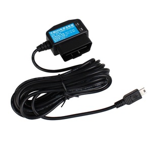 24 ore Mini porte USB Mico 5V 3A cavo di ricarica per auto cavo rigido OBD 3.5 metri con interruttore per Dash Cam Camcorder veicolo DVR - Product Image 4