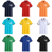 Chemises pour enfants personnalisées avec logo brodé, unisexes, manches courtes, 100% coton respirant, uniforme scolaire d'été, polo