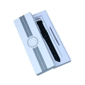 애플 시계 밴드 실리콘 스테인레스 스틸 나일론 가죽에 대한 유니버설 럭셔리 스마트 시계 스트랩 포장 상자