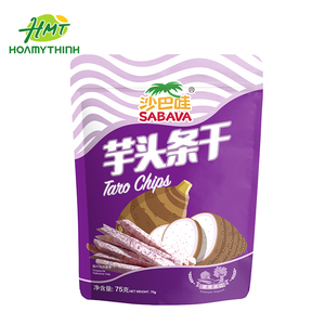 Crunchy VF Dried Taro Strips No Sugar Natural Flavor Tasty <strong>Chips</strong> Healthy <strong>Veggie</strong> Snacks Bulk Vacuum Pack Factory Direct Sale - Product Image 2