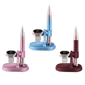 Chuyên Nghiệp Xách Tay Có Thể Sạc Lại Không Dây Nail Khoan Bút 3500RPM Tốc Độ Cao Động Cơ Không Chổi Than Smartwatch Điều Khiển Từ Xa USB Cắm - Product Image 5