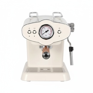Machine à café expresso semi-automatique classique <span class=keywords><strong>italienne</strong></span> en acier inoxydable, norme américaine, <span class=keywords><strong>capacité</strong></span> de 5 à 10 tasses, pour usage domestique - Product Image 5