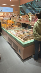 Brevit chất lượng tốt thương mại bánh chỉ tủ lạnh Showcase nướng bánh tinh tế cửa trượt tủ trưng bày - Product Image 2