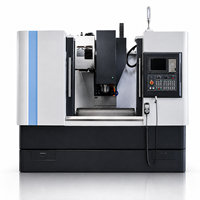 Fresadora CNC Vertical VMC855 con Husillo Cónico BT40 Automático, para Aluminio, con Sistema de Control Fanuc