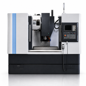 เครื่องกัดซีเอ็นซีอลูมิเนียมแบบตั้งโต๊ะ VMC855 พร้อมระบบควบคุม Fanuc และแกนหมุนอัตโนมัติ BT40 - Product Image 1