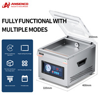 Machine d'emballage sous vide commerciale DZ260 pour viande et ensilage, scelleuse sous vide alimentaire électrique automatique de comptoir