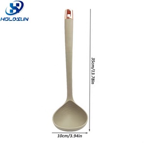 Biểu Tượng Tùy Chỉnh Chịu Nhiệt Nhiệm Vụ Nặng Nề Đồ Dùng Silicone Sâu Súp Múc Muỗng Cho Nhà Bếp Nhà Sử Dụng - Product Image 2