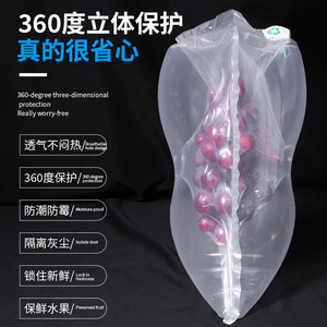 Bolsa Protectora Inflable para Uvas Berg, Transpirable 360 Grados, a Prueba de Humedad, Conserva la Frescura, Empaque para Frutas - Product Image 1