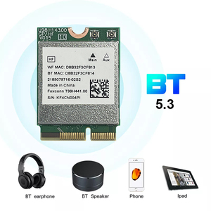 Wi-Fi 6E Mediatek mt7902 Tri ban nhạc 2400m xanh-răng 5.3 Máy tính để bàn/máy tính xách tay <span class=keywords><strong>Card</strong></span> mạng không dây - Product Image 5