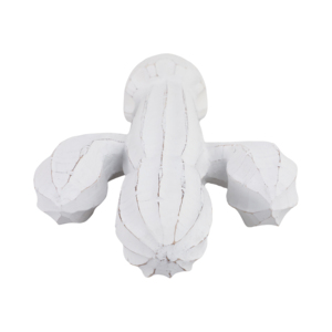 Statuetta di Cactus in Legno, Scultura Moderna per Arredamento Casa, Ufficio e Bagno, Design Artistico - Product Image 6