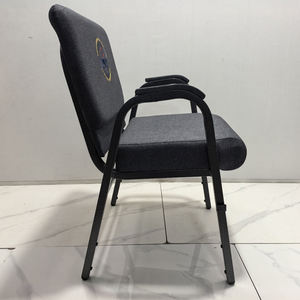 Silla de Iglesia Apilable Resistente al Fuego de Alta Calidad con Eslabones de Unión para Pastores - Product Image 5