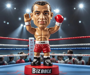 Boneka angguk Champion tinju tokoh goyang Resin, dekorasi kantor unik & hadiah penggemar olahraga - Product Image 2