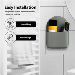 Organizador <span class=keywords><strong>de</strong></span> Ducha <span class=keywords><strong>de</strong></span> Silicona y Soporte para Artículos <span class=keywords><strong>de</strong></span> Tocador, Soporte Adhesivo para Colgar en la Pared, Soporte para Cepillo <span class=keywords><strong>de</strong></span> Dientes con Organizador <span class=keywords><strong>de</strong></span> Juguetes <span class=keywords><strong>de</strong></span> <span class=keywords><strong>Baño</strong></span>, Juegos <span class=keywords><strong>de</strong></span> <span class=keywords><strong>Baño</strong></span> - Product Image 6