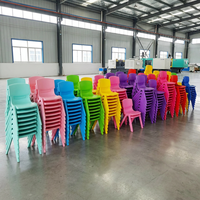Chaise d'étude portable moderne pour enfants, en plastique, réglable en hauteur, écologique, pour chambre, salon, maison, école, salle de classe