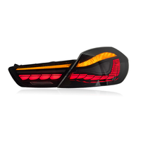 Nouveau feu arrière à lentille transparente pour Série 6 F06 F12 F13 2010-2017, design écailles de dragon, LED GTS 6000K 6000 Lumens, Plug & Play, feu stop