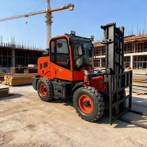 رخيصة الثمن ديزل CE EPA Euro 5 شاحنة ثقيلة رافعة شوكية 4x 4 - Product Image 1