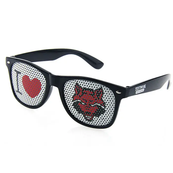 Óculos de sol adesivo engraçado personalizado, proteção uv 400 para festa de casamento