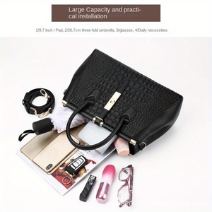 Vielseitige Damen-Tragetasche für Frauen mittleren Alters 2023 Neue modische und stilvolle Handtasche - Product Image 5