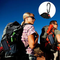 Banque d'alimentation solaire étanche anti-explosion 20000mAh Charge portable Double sortie USB Entrée Micro USB Support de téléphone portable