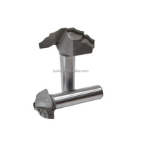 Alat Pemotong Kayu CNC TUOKE 021619 Shank 12.7mm Karbida Semen untuk Mata Bor Kayu